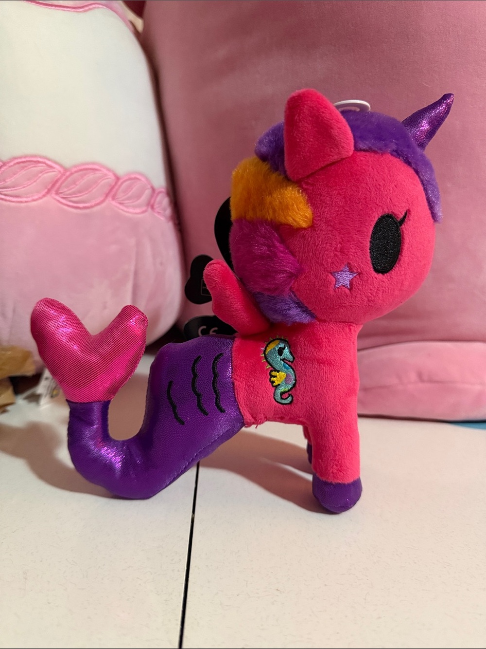 tokidoki Pink & Purple Mermaid Unicorn Plush Oceania